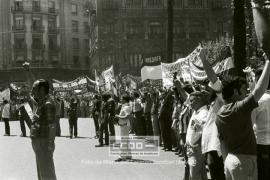 Manifestación 1o de Mayo de 1979 en Sevilla