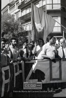 Manifestación en Sevilla del PCA contra la entrada de España en la OTAN