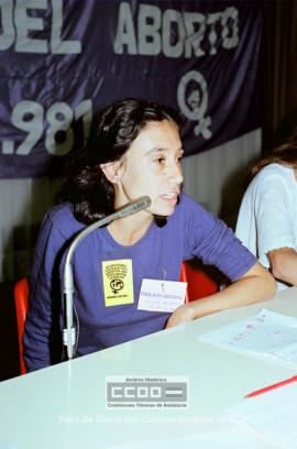 1a Jornadas Feministas Internacionales celebradas en Sevilla 27-28 de Junio 1981