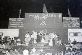 Mitin del PCE de los candidatos comunistas al senado y al congreso en piscinas Sevilla – 15