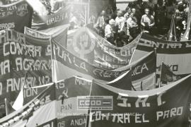 Manifestación 1o de Mayo de 1979 en Sevilla