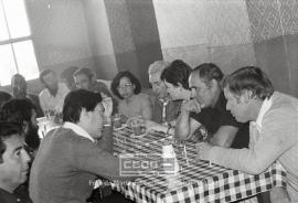 Visita de Marcelino Camacho a La Luisiana y a Puebla de Cazalla