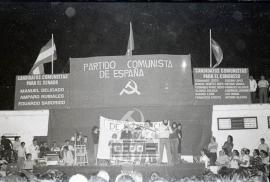 Mitin del PCE de los candidatos comunistas al senado y al congreso en piscinas Sevilla – 07
