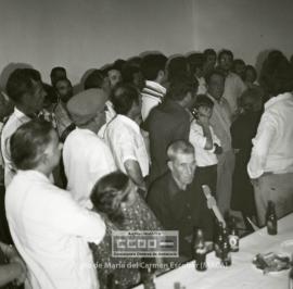 Visita de Marcelino Camacho a La Luisiana y a Puebla de Cazalla
