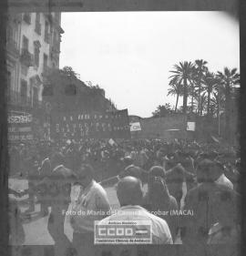 Manifestación 1o de Mayo de 1980 en Sevilla