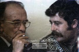 Mitin en del PCA, con intervención de Santiago Carrillo, en Casariche y posterior visita a la Pue...