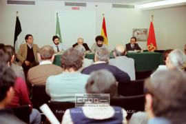 Reunión y mesa redonda con el primer alcalde comunista italiano