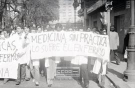 Manifestación de estudiantes de Medicina pidiendo prácticas – 05