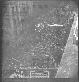Manifestación 1o de Mayo de 1980 en Sevilla
