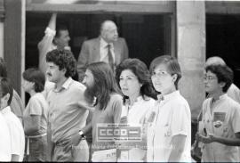 Marcha de las auxiliares de clínica reivindicando su equiparación a FP1