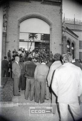 Huelga en las minas de Aználcollar