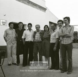 Visita de Marcelino Camacho a La Luisiana y a Puebla de Cazalla