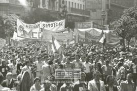 Manifestación 1o de Mayo de 1979 en Sevilla