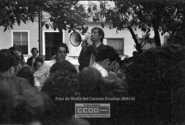 Manifestación de trabajadores de comercios mayoristas de alimentación por su convenio