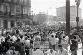 Manifestación 1o de Mayo de 1979 en Sevilla