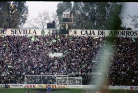 Campaña por el sí para el referéndum del 28F en estadio Benito Villamarín