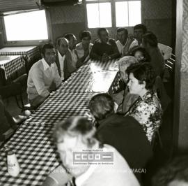 Visita de Marcelino Camacho a La Luisiana y a Puebla de Cazalla