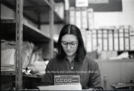Primeros planos de dirigentes de CCOO y del PCA
