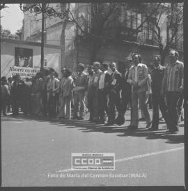 Manifestación 1o de Mayo de 1979 en Sevilla