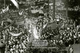 Manifestación 1o de Mayo de 1979 en Sevilla