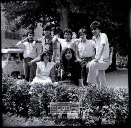 Posado de grupo musical