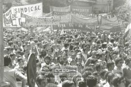 Manifestación 1o de Mayo de 1979 en Sevilla