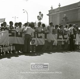 Manifestación 1o de Mayo de 1979 en Sevilla