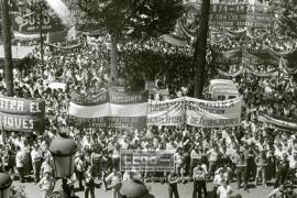 Manifestación 1o de Mayo de 1979 en Sevilla