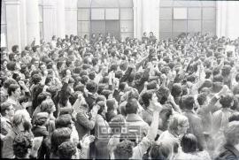 Acciones de los alumnos de la Universidad de Sevilla durante la huelga general de la COS – 28