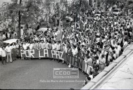 Manifestación en Sevilla del PCA contra la entrada de España en la OTAN