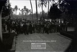Huelga en las minas de Aználcollar