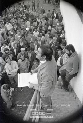 Huelga en las minas de Aználcollar