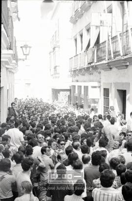 Concentración  de trabajadores por el Convenio del Metal en la calle Moreria – 02