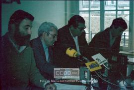 Visita de Marcelino Camacho a Sevilla