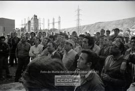 Huelga en las minas de Aználcollar