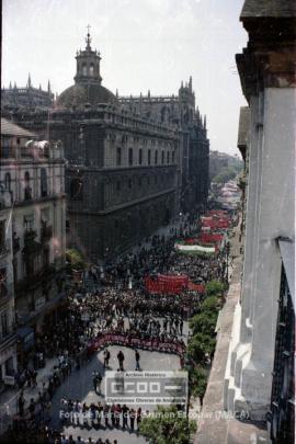 Manifestación 1o de Mayo de 1980 en Sevilla