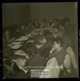 Reunión de la Secretaría de la Mujer de CCOO confereal en Madrid
