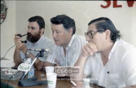 Rueda de prensa de Julián Ariza en Sevilla