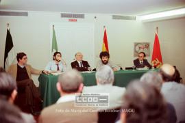 Reunión y mesa redonda con el primer alcalde comunista italiano