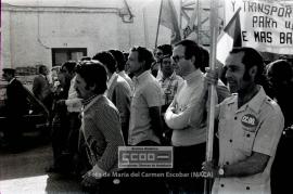 Manifestación del 1º de Mayo de 1979 en camas