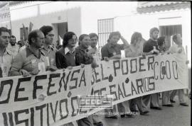 Manifestación del 1º de Mayo de 1979 en camas
