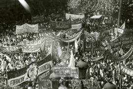 Manifestación 1o de Mayo de 1979 en Sevilla