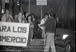 Manifestación de CC.OO. de Comercio Sevilla, en defensa de su convenio