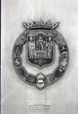 Escudo de la fachada del edificio de Diputación de Sevilla – Foto 1