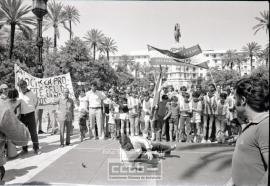 Manifestación – concentración de vecinos exigiendo instalaciones deportivas en los barrios – Foto 26