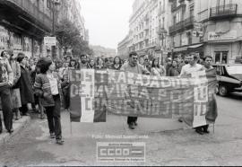 Manifestación de trabajadores del textil – Foto 1