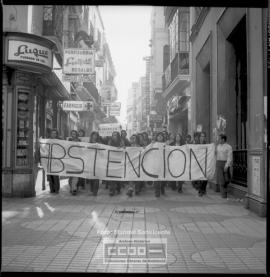 Referéndum Reforma Política: manifestación pro Abstención – Foto 6