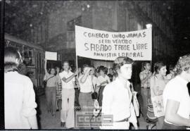 Manifestación de trabajadores del comercio - Foto 01