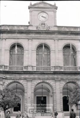 Bandera de Andalucía en la fachada del Ayuntamiento – Foto 31
