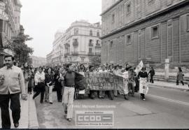Manifestación de trabajadores del textil – Foto 3